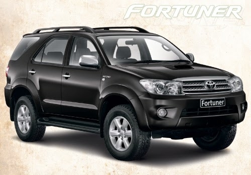 Cho thuê xe Fortuner V số tự động